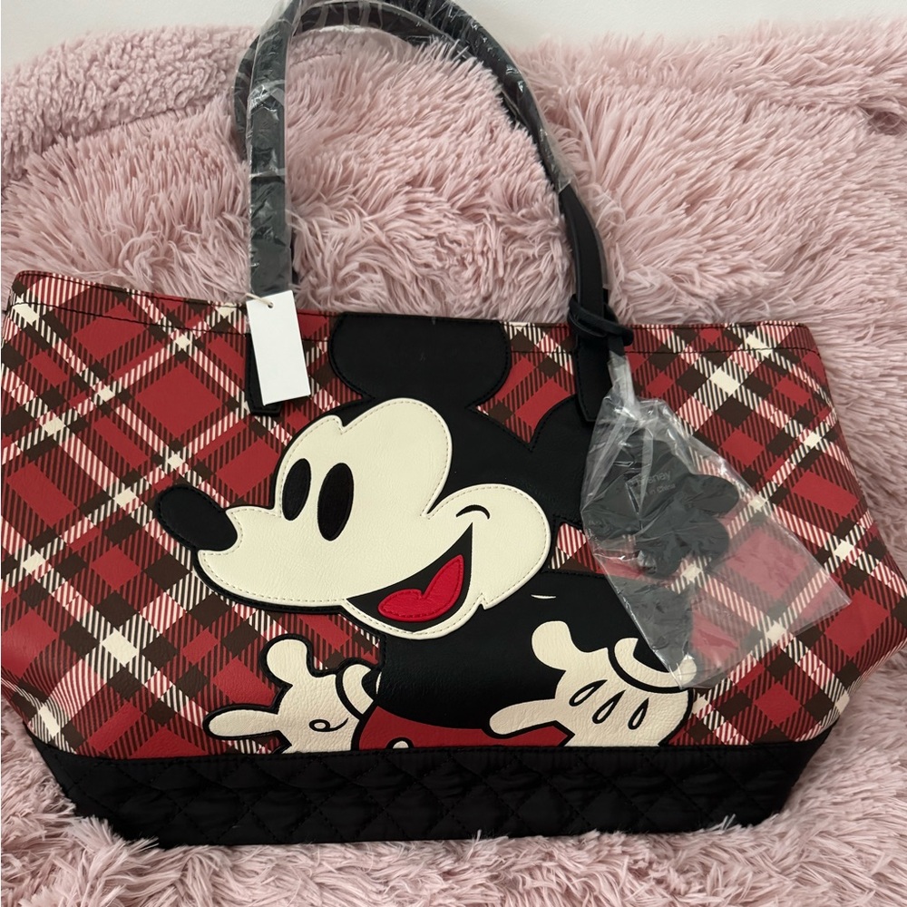 🌻🌺HP🌺🌻 Loungefly Mickey Mouse X-Large tote - Picture 6 of 10